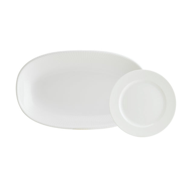 Bonna Iris White Dessert Set - 7 Pieces