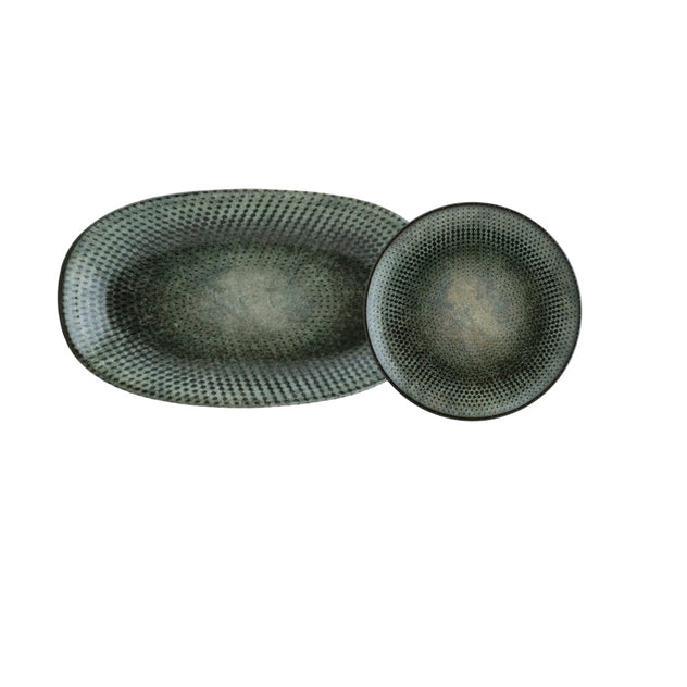 Bonna Lenta Olive Dessert Set - 7 Pieces