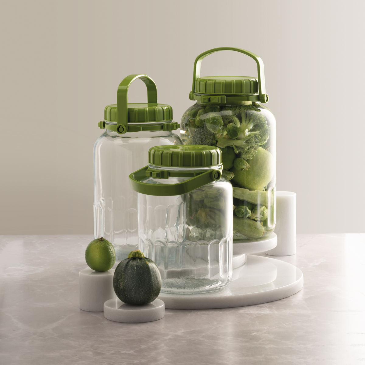 Pasabahce Harvest Jar - Green, 4L – ETTC